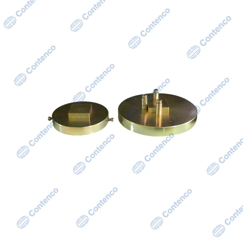 DISPOSITIVO PARA ENSAIO DE COMPRESSÃO AXIAL EN VIGOTAS DE 4X4X4CM OU 4X4X16 CM