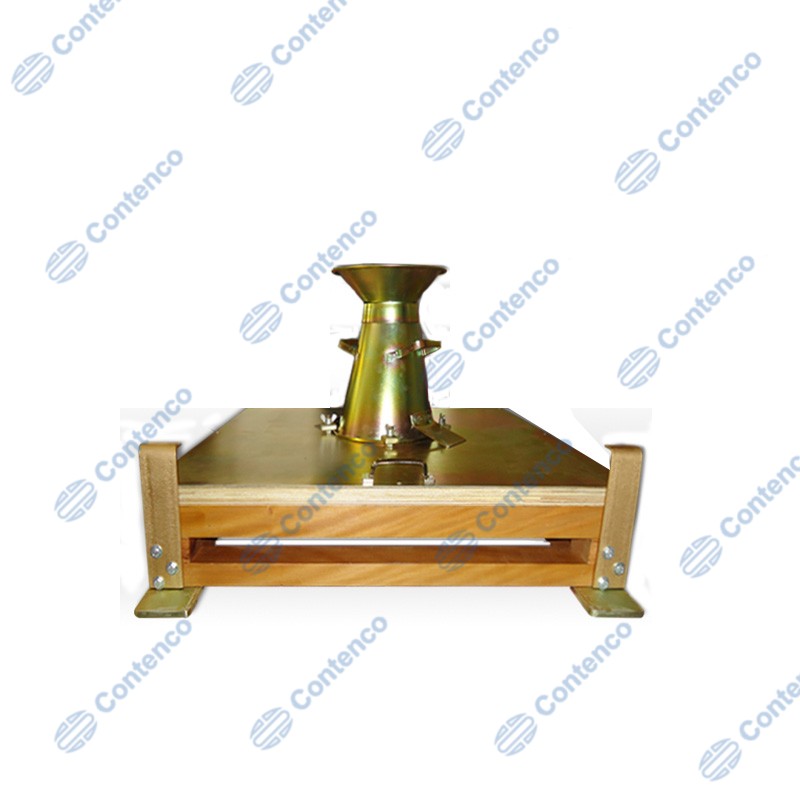 MESA DE GRAFF PARA DETERMINAÇÃO DA CONSISTÊNCIA DO CONCRETO