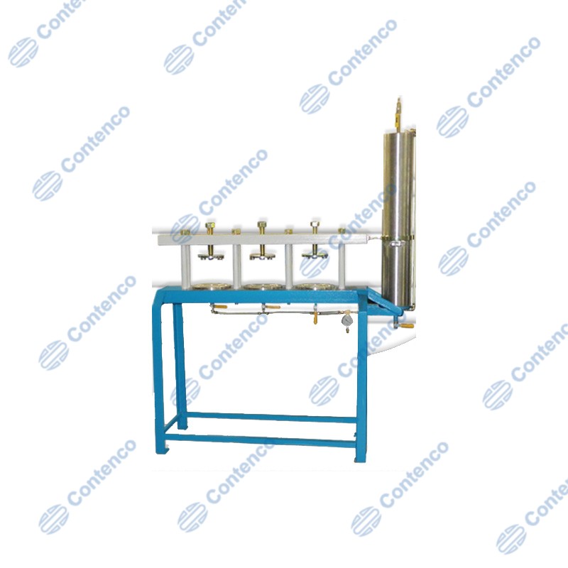 EQUIPAMENTO PARA DETERMINAÇÃO DA PENETRAÇÃO DE ÁGUA SOB PRESSÃO NO CONCRETO ENDURECIDO