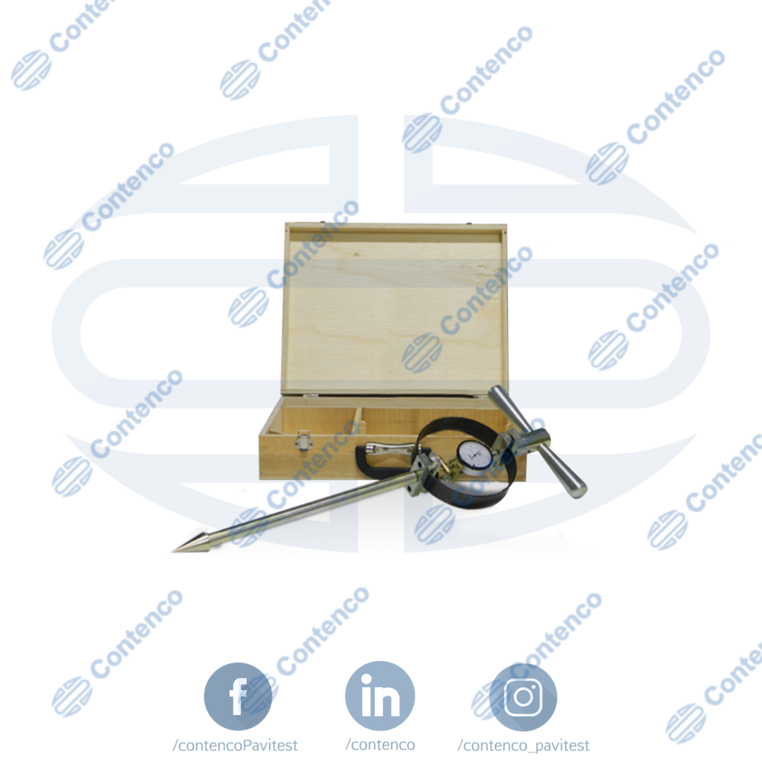 PENETRÔMETRO PARA SOLOS COM ANEL