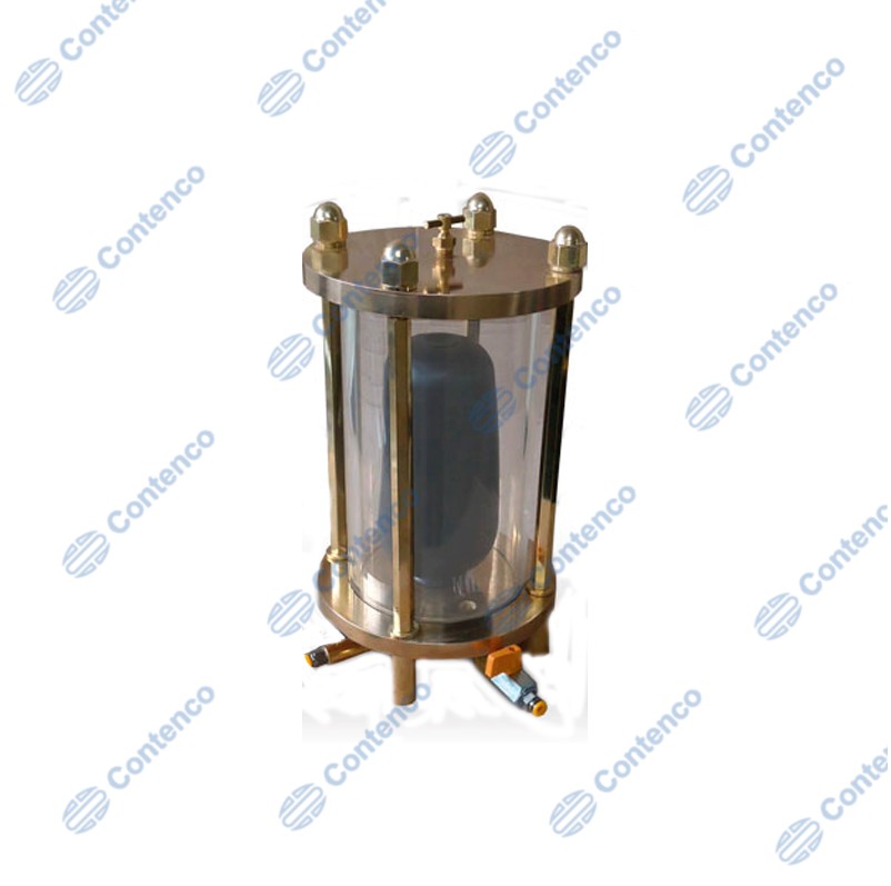 CÉLULA DE INTERFACEAMENTO AR/ÁGUA COM BEXIGA DE BORACHA