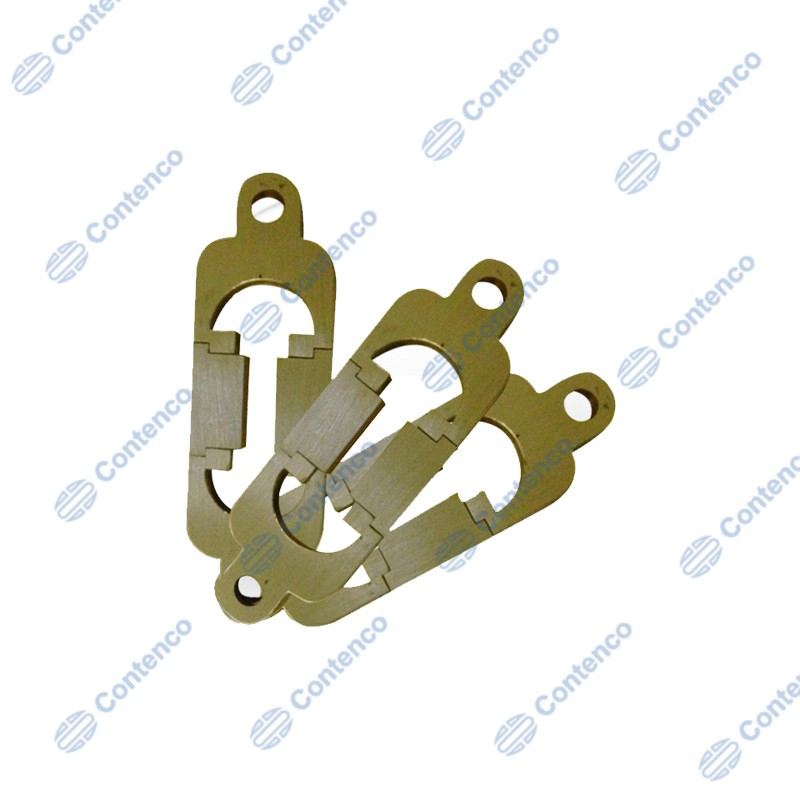 MOLDE DE LATÃO E BASE, PARA ENSAIO DE RECUPERAÇÃO ELÁSTICA