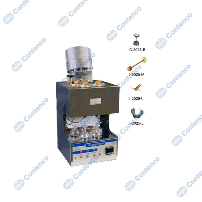 VISCOSÍMETRO SAYBOLT FUROL, 4 PROVAS