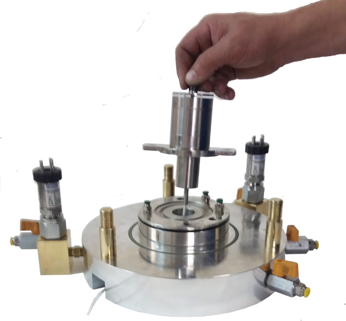 equipamento triaxial