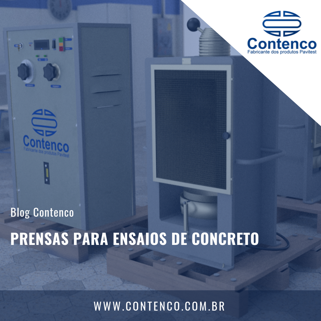Prensas para Ensaios de Concreto