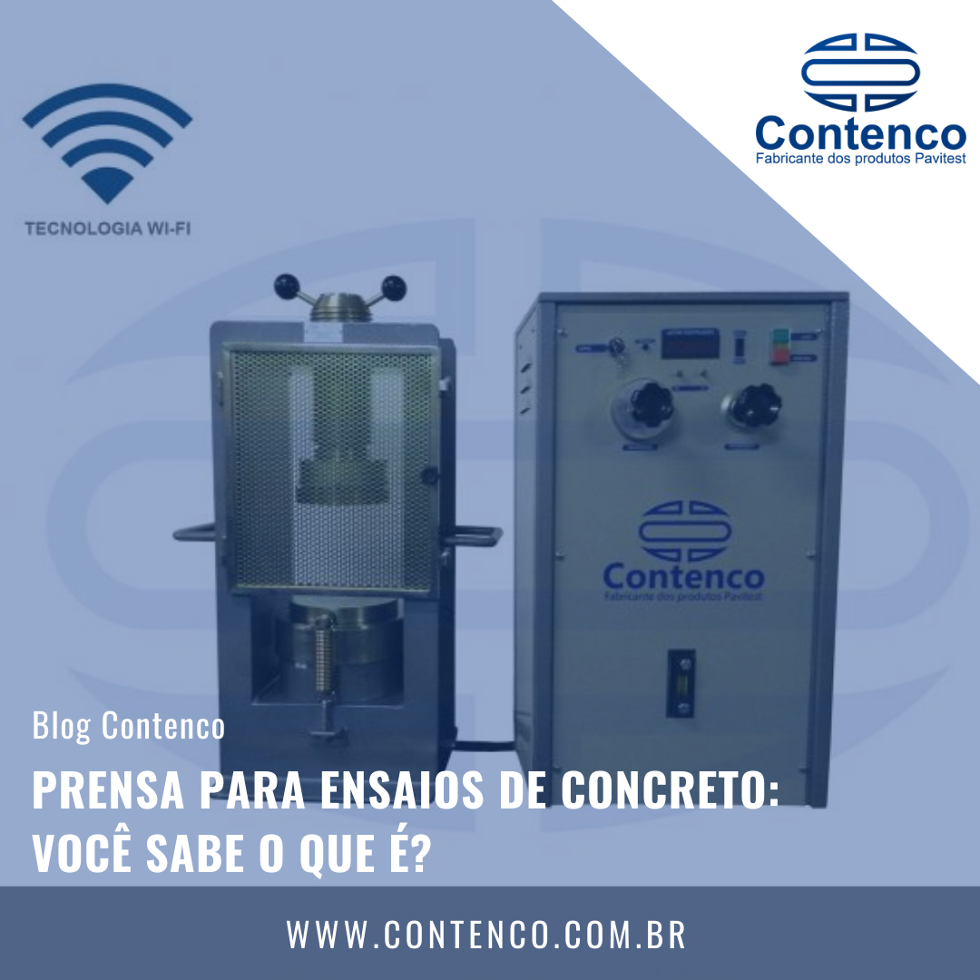 Prensa para ensaios de concreto: você sabe o que é?