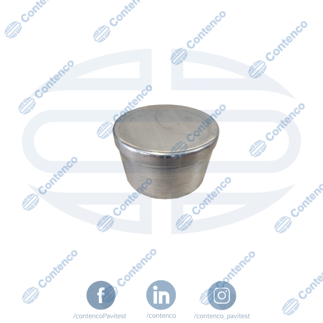 MINI CBR - RECIPIENTE DE PESAGEM DE AMOSTRA