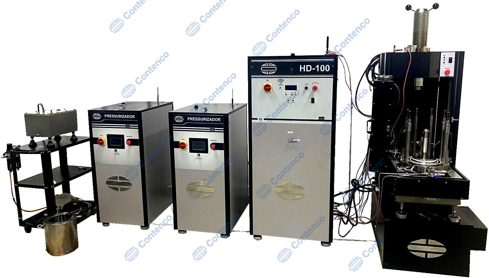 Equipamento Triaxial Estático para Rochas – Ensaio de Fluência - Creep