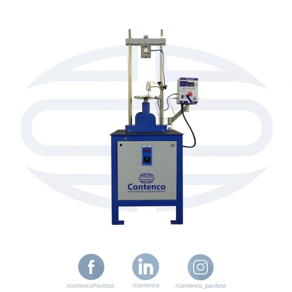 PRENSA CBR MARSHALL ENSAIOS COMPRESSÃO SIMPLES ELETRÔNICA HÍBRIDA I-1006-FA