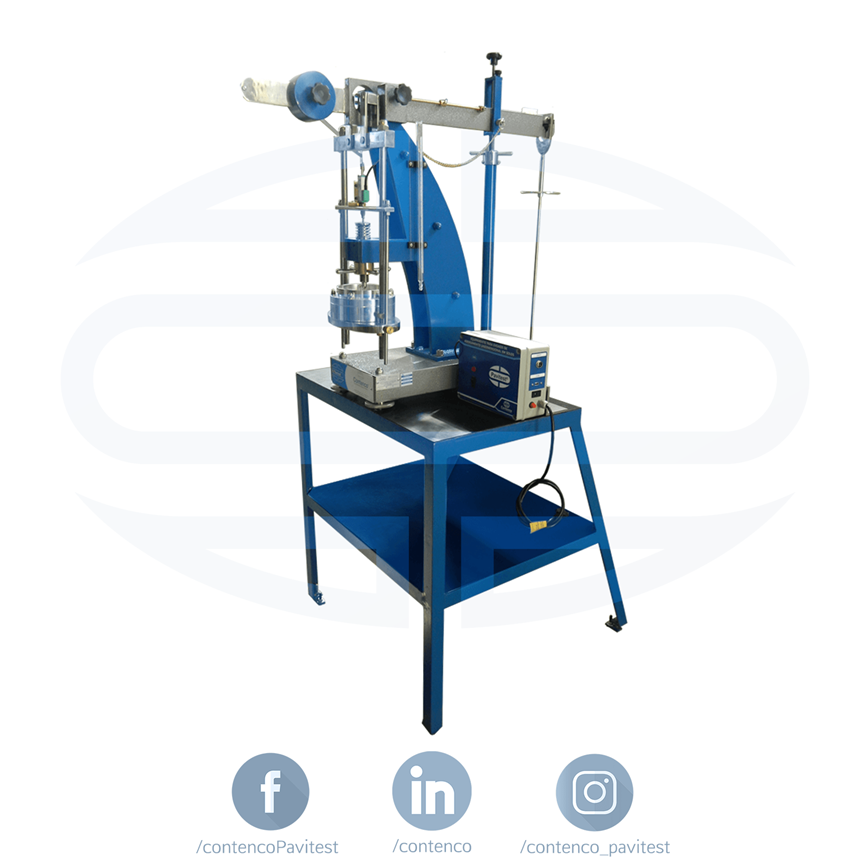 Adensamento Digital Software Contenco Adensamento Digital Contenco Laboratório de Geotecnia