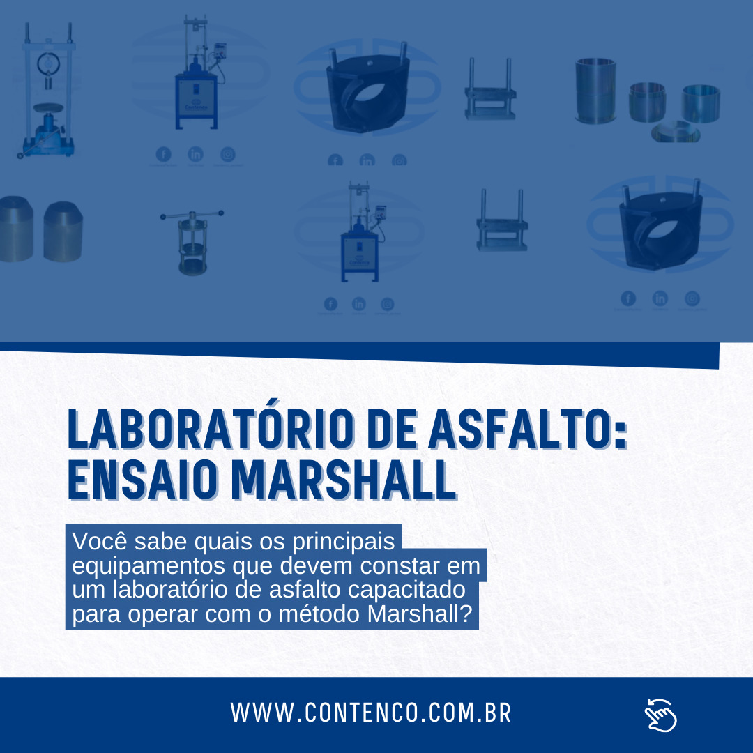 Laboratório de Asfalto Ensaio Marshall