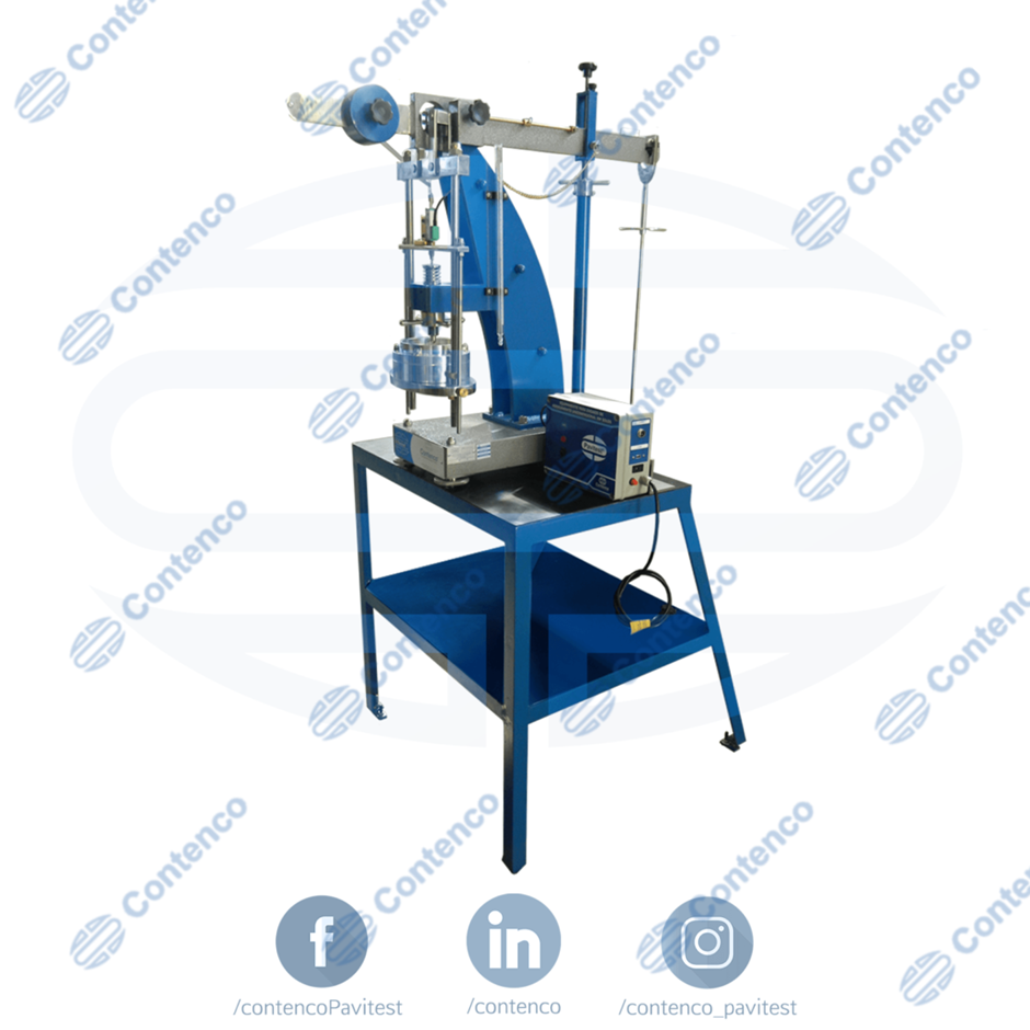 Máquina de Adensamento do Solo digital – I-1072-FA Máquina de Adensamento do Solo digital – I-1072-FA Prensa de adensamento