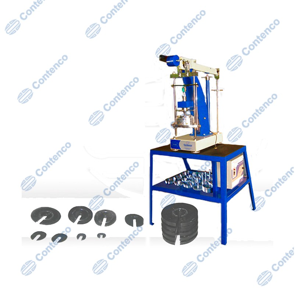 Máquina de Adensamento do solo analógico – I-1072-BA Máquina de Adensamento do solo analógico – I-1072-BA PRENSA DE ADENSAMENTO