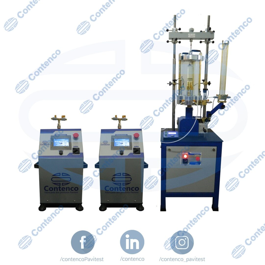 EQUIPAMENTO TRIAXIAL ESTÁTICO PARA ENSAIOS EM SOLO, SEM AR COMPRIMIDO COM 2 ou 04 CONTROLADORES, COM CÉLULAS DE CARGA SUBMERSÍVEIS – I-1077-HC