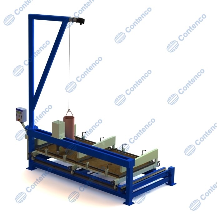 Equipamento para Ensaio de Carga Estática concentrada em Madeira ASTM E661-03