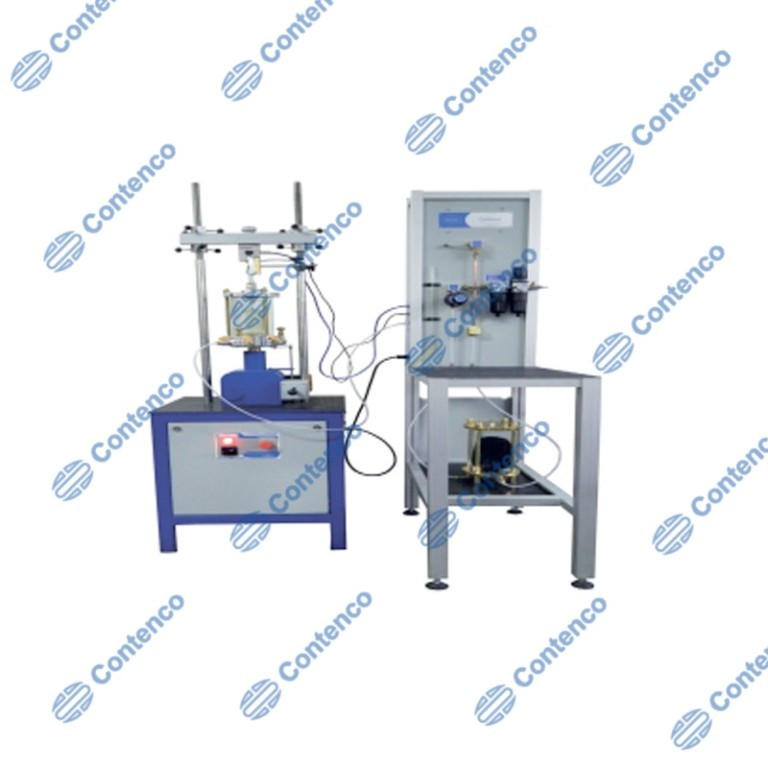 Equipamento Triaxial para ensaio de Consolidação induzida por percolação de rejeito de minério – Método HCT – I-1077-HF