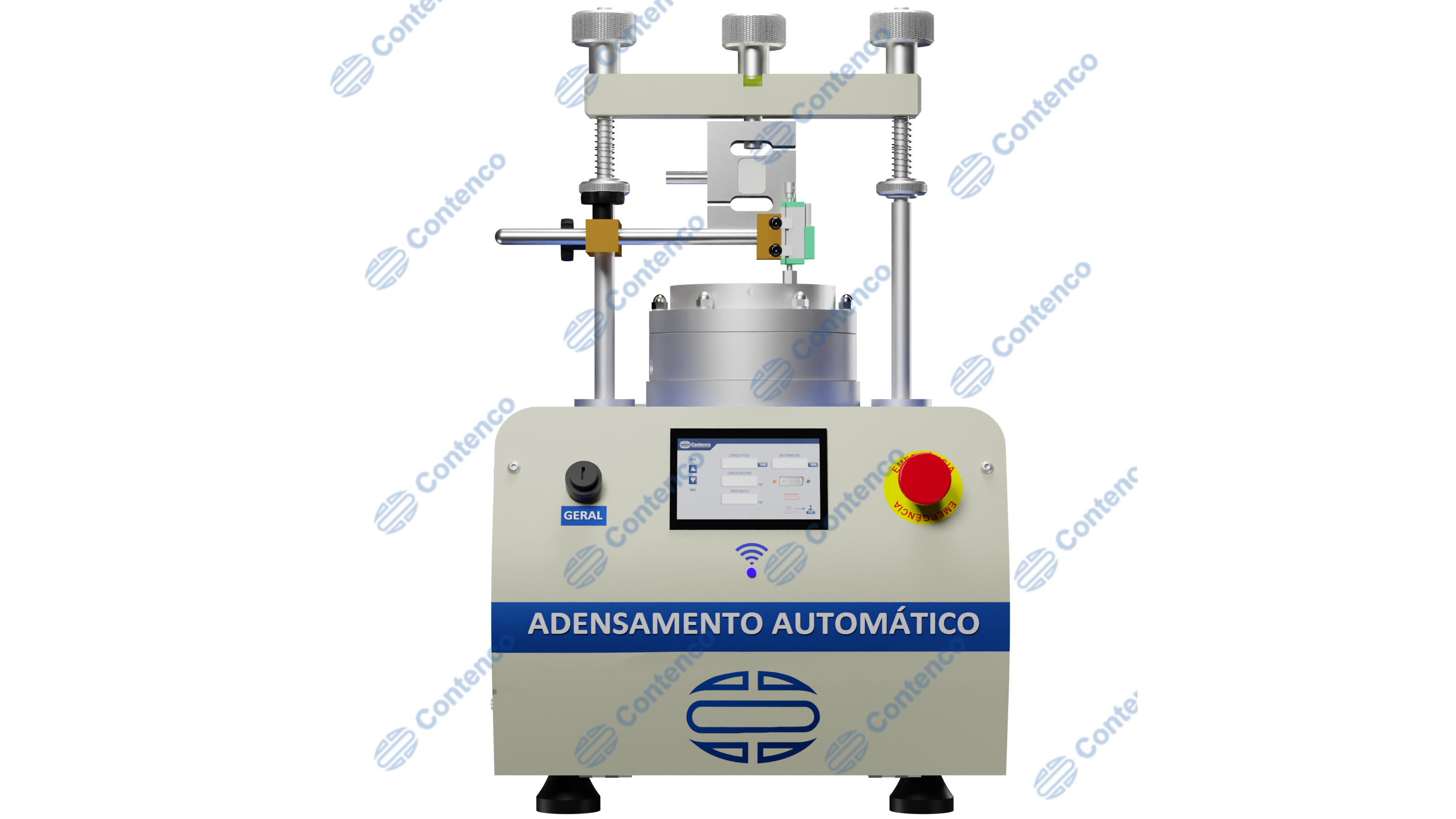 Equipamento para Adensamento de Solo, Mecânico, Automático, Servo Controlado 1000 Kgf - Imagem 4