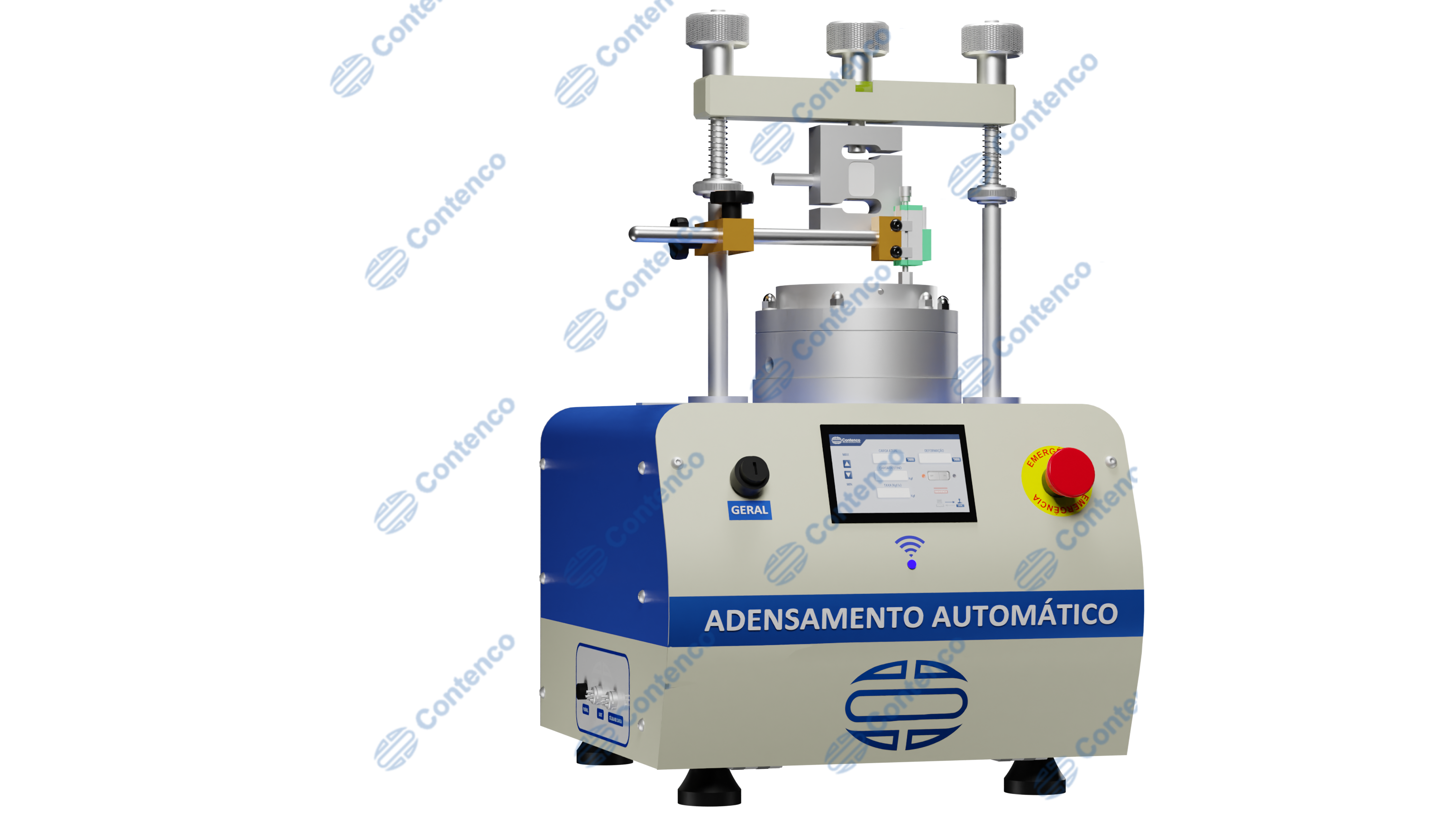Equipamento para Adensamento de Solo, Mecânico, Automático, Servo Controlado 1000 Kgf - Imagem 3
