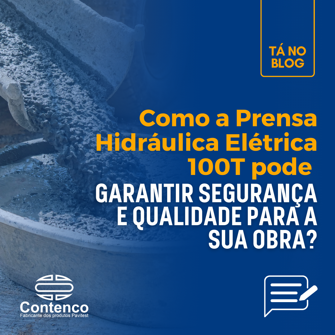 Prensas Hidráulicas para Ensaios de Concreto