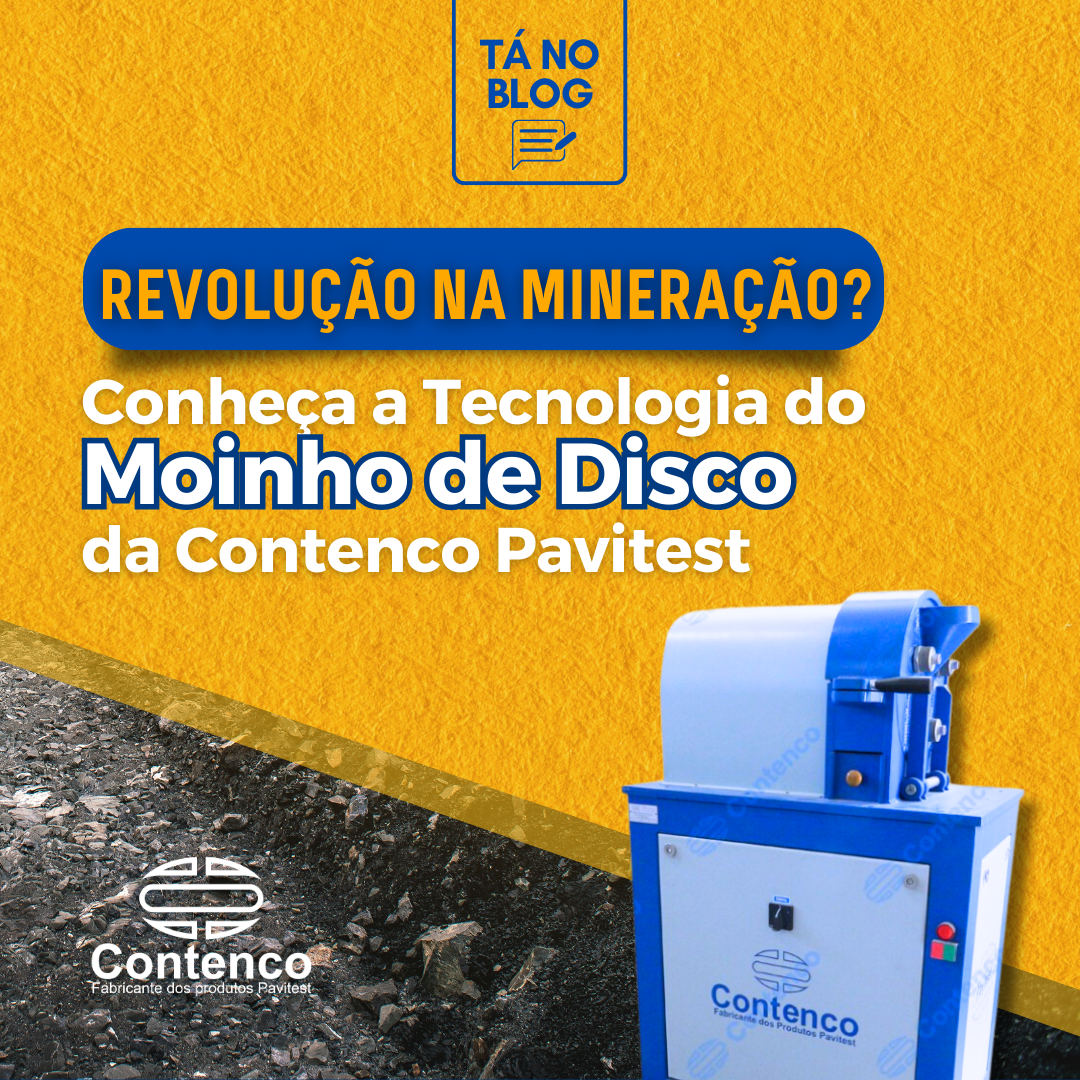 Revolução na Mineração? Conheça a Tecnologia do Moinho de Disco da Contenco Pavitest