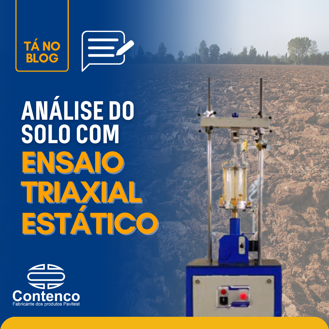 Análise do Solo com Ensaio Triaxial Estático