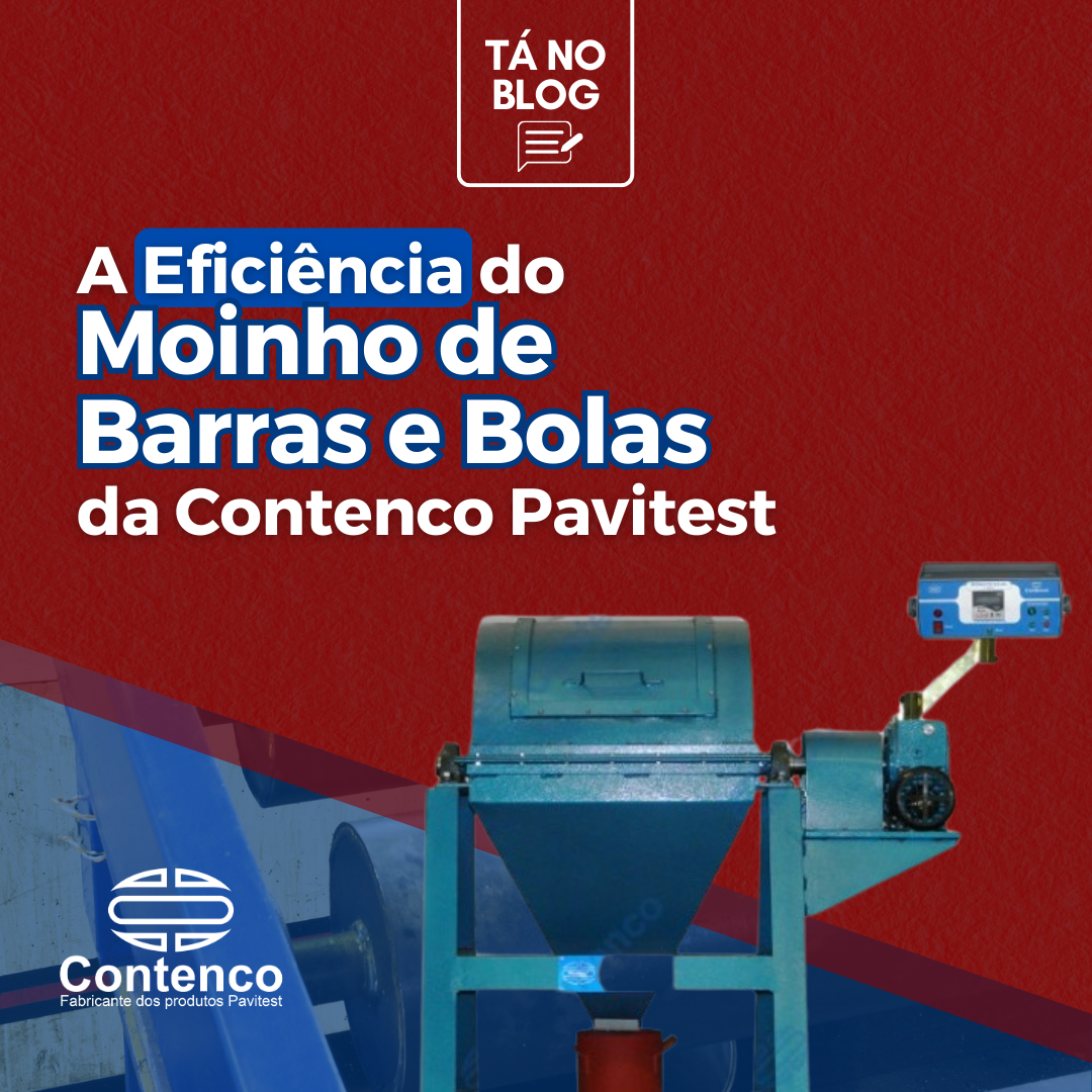 A Eficiência do Moinho de Barras e Bolas da Contenco