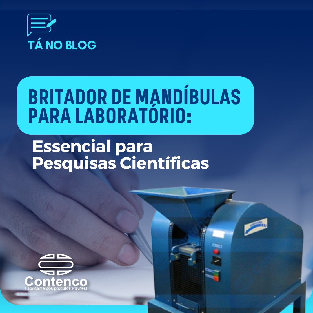 Britador de Mandíbulas para Laboratório