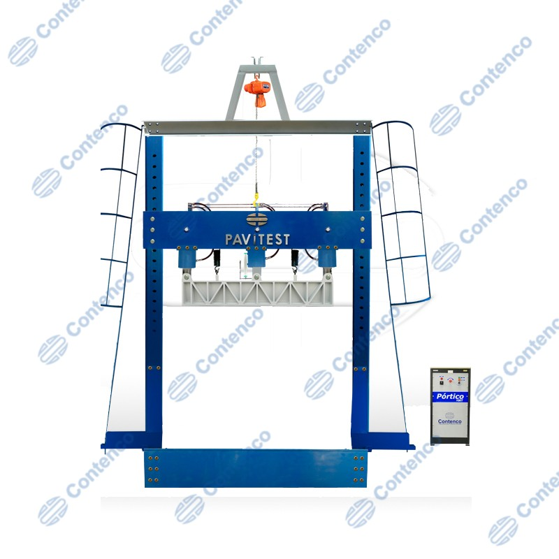 PÓRTICO PARA ENSAIOS EM PAREDES, VIGAS, PILARES, TUBOS E OUTRAS ESTRUTURAS
