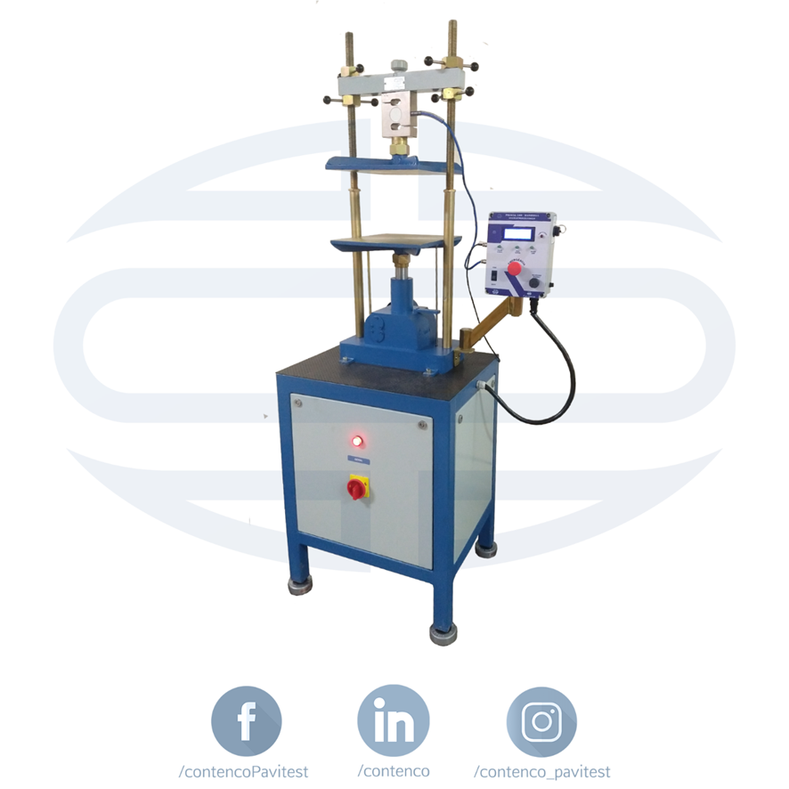 PRENSA MICROPROCESSADA ELETRÔNICA PARA ENSAIO DE ACHATAMENTO EM CONEXÕES PVC