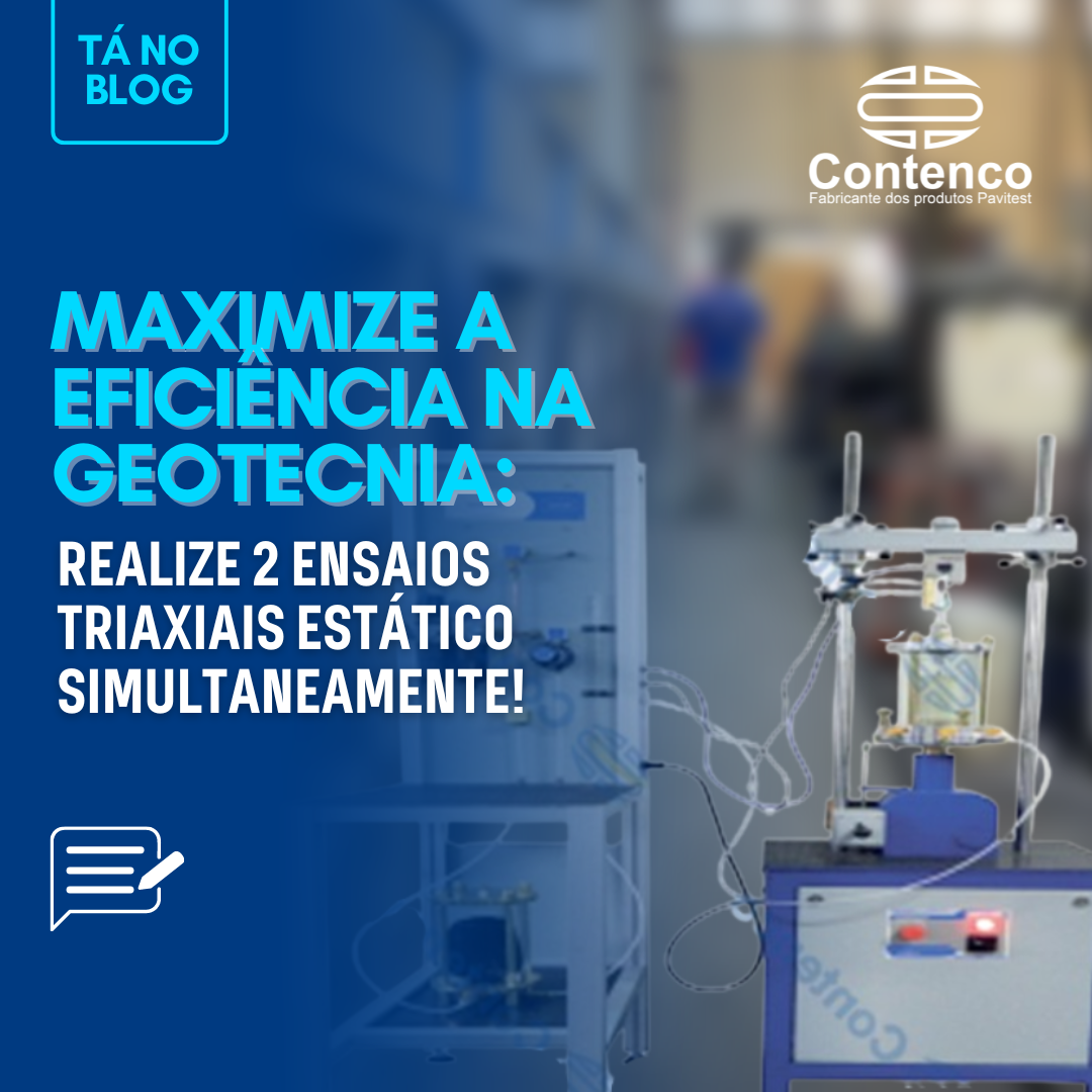 Realize Dois Ensaios Triaxiais Estáticos Simultaneamente