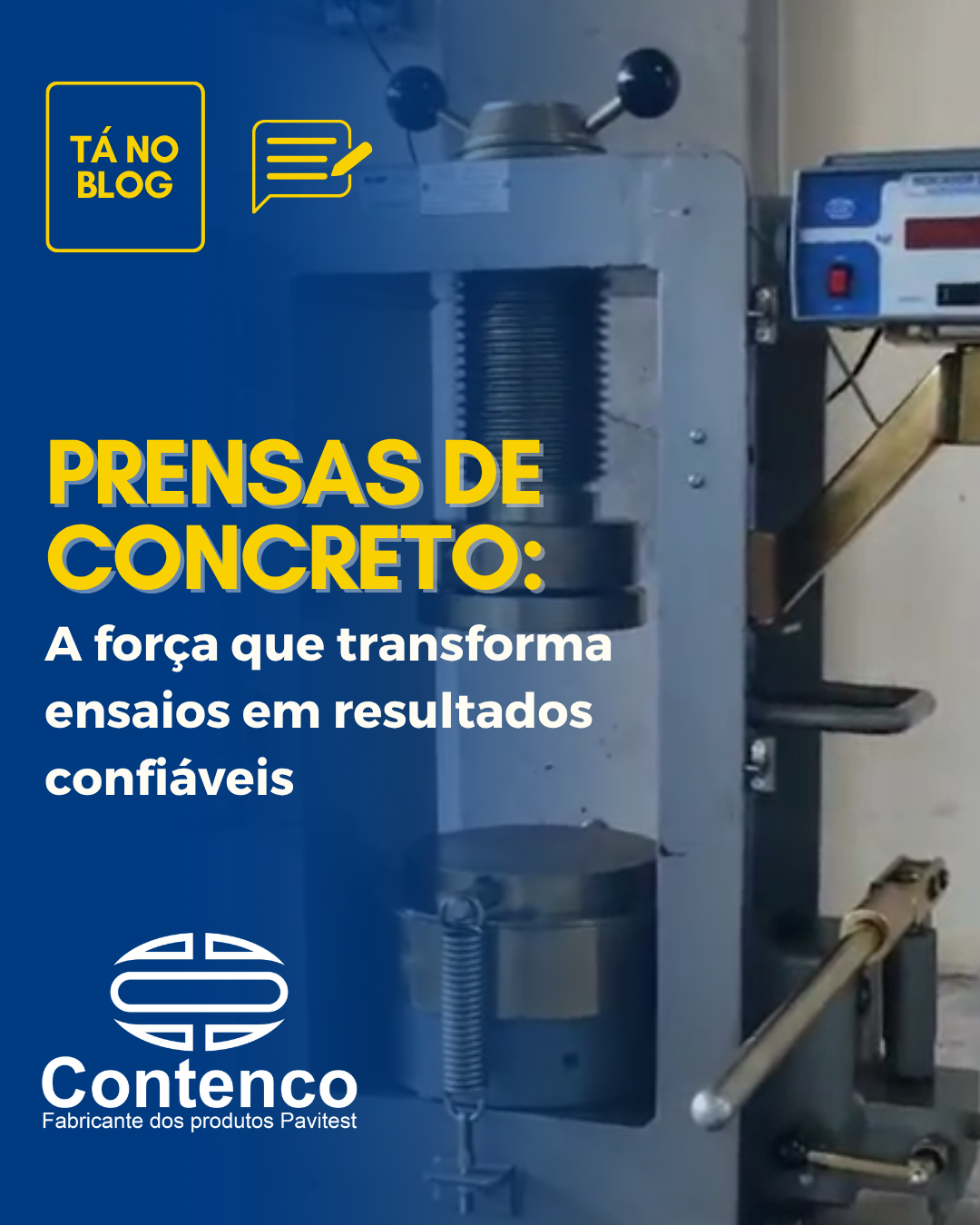 Prensas de Concreto: Potência que Garante Resultados