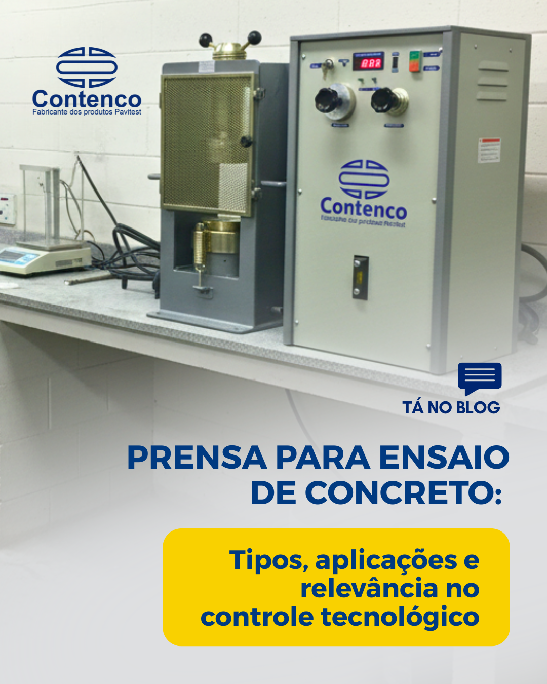 Prensa para Ensaio de Concreto: Tipos, Aplicações e Relevância no Controle Tecnológico