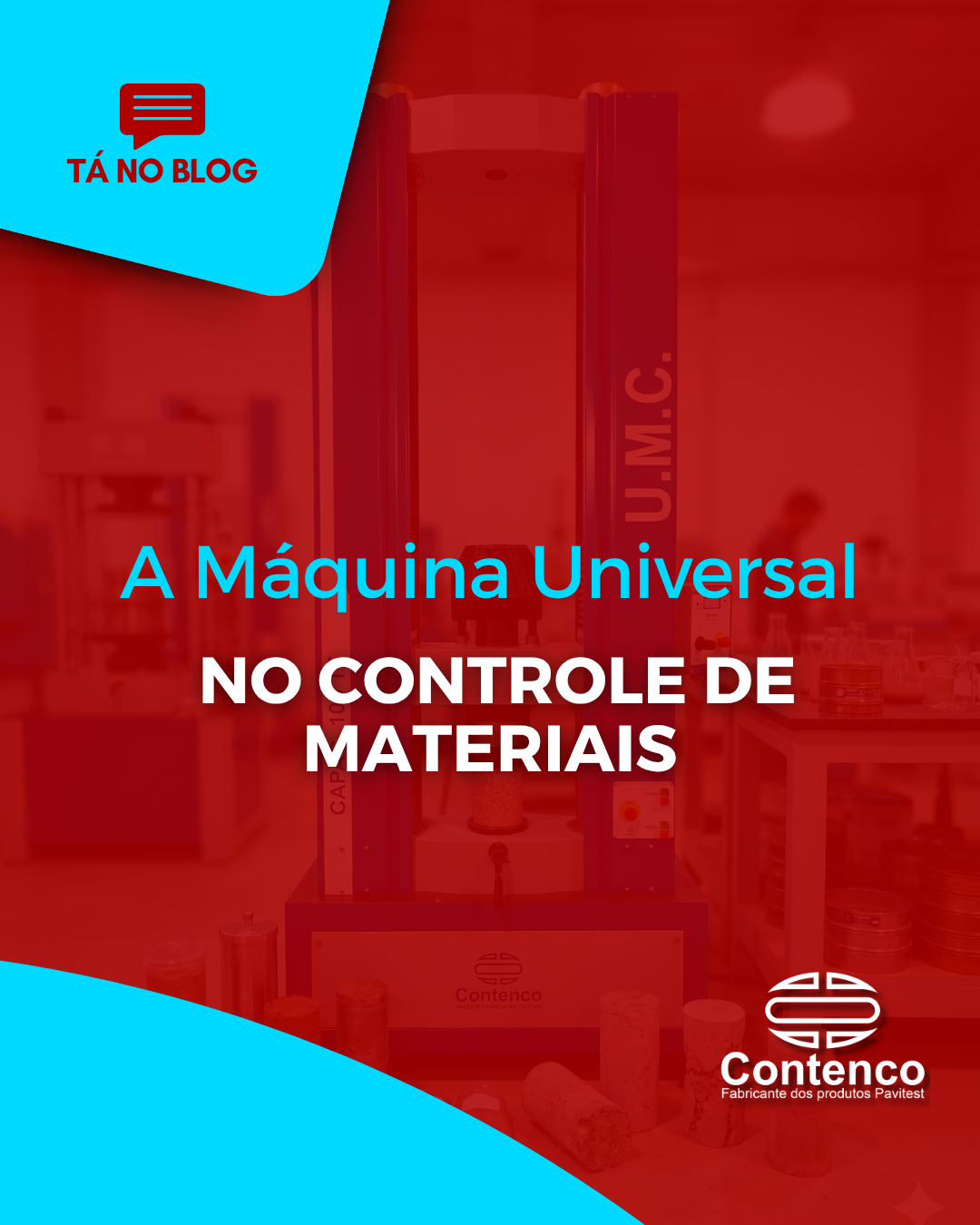 A Máquina Universal no Controle de Materiais