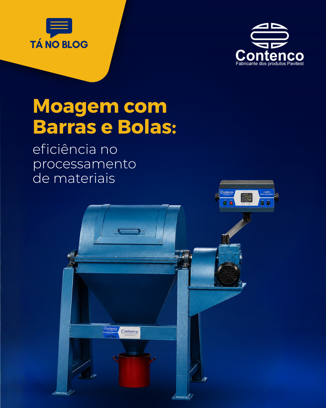 Moagem com Barras e Bolas: eficiência no processamento de materiais
