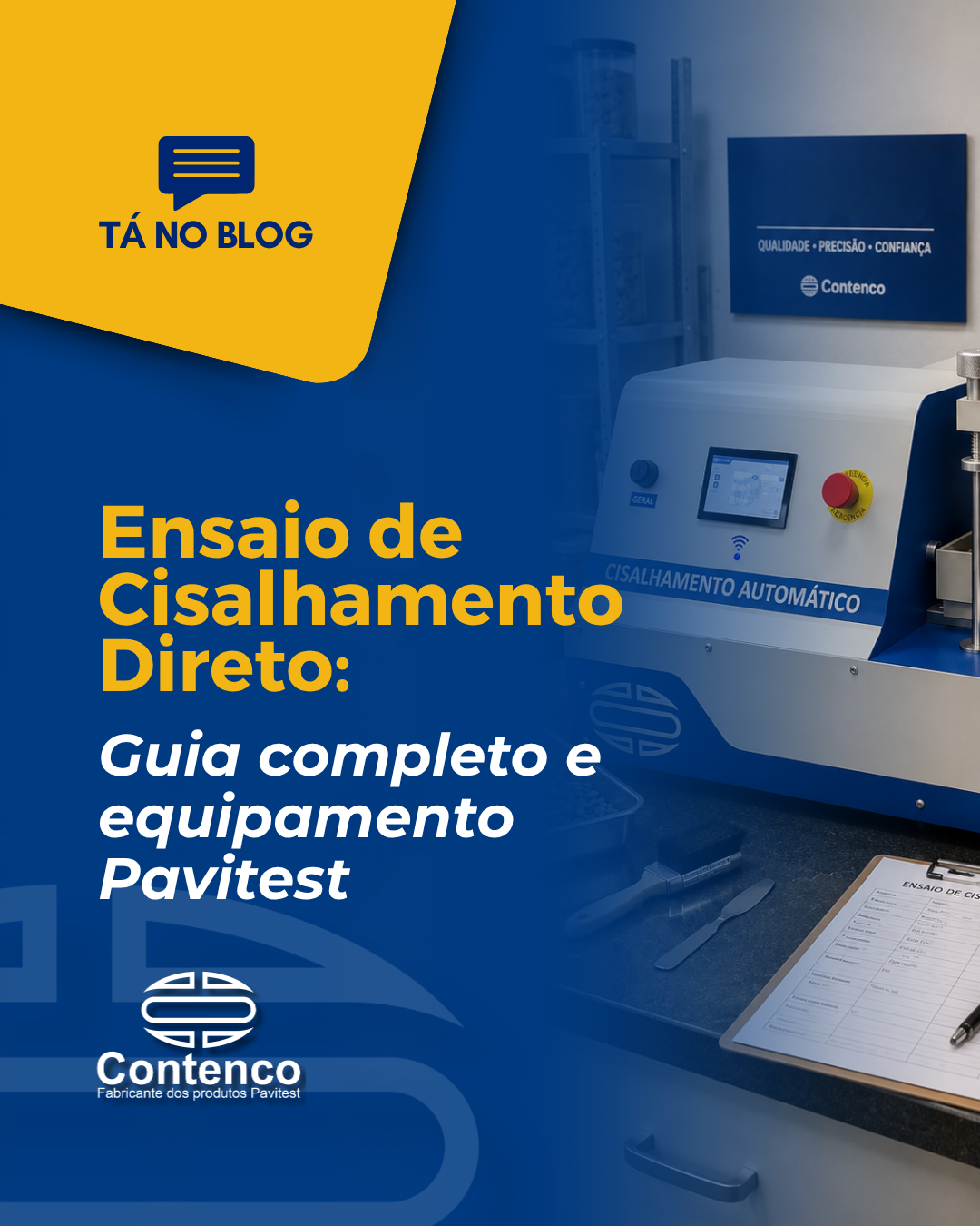 Ensaio de Cisalhamento Direto: Guia Completo e Equipamento Pavitest